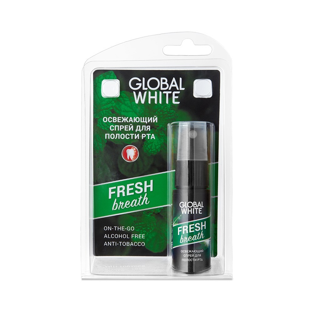 Освежитель дыхания Global White