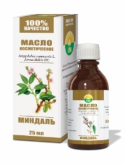 Косметическое масло миндаля, 25 мл, Лекус