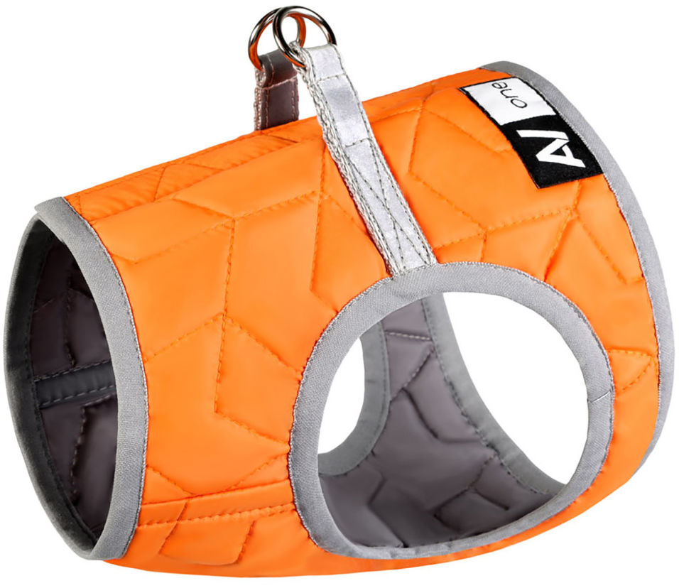 Шлейка для собак AiryVest One S1 для мелких пород оранжевая