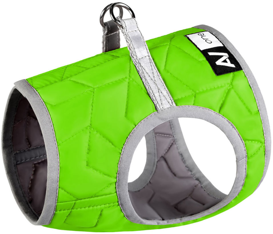 Шлейка для собак AiryVest One S1 для мелких пород зеленая