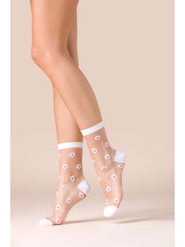 Носки 525 Skarpetki Daisy Pink