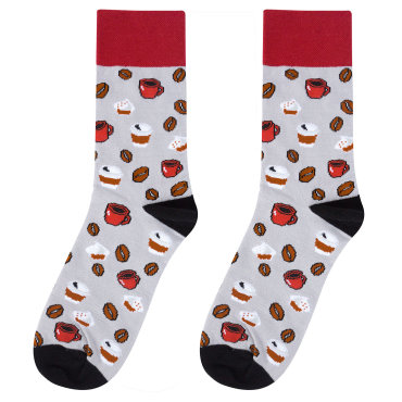 Носки женские Kawaii Factory Кофе-брейк разноцветные 40-45