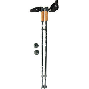 Телескопические палки Kaiser Sport для скандинавской ходьбы NORDIC WALKING BLACK, SL-2B-2-135