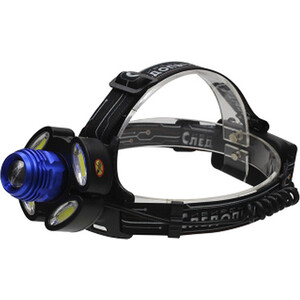 Фонарь Сибирский Следопыт Стильб, 1 LED + 4 COB, zoom, аккум. 220В