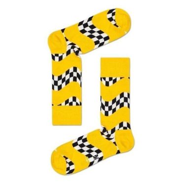 Носки унисекс Happy Socks RAC01 желтые 41