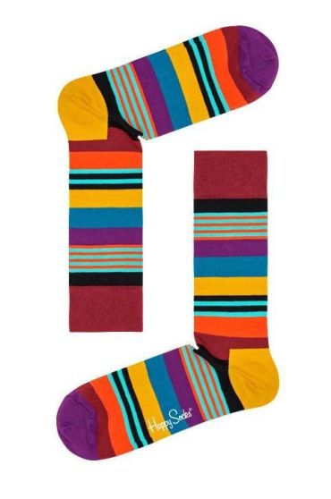 Носки унисекс Happy Socks MST01 разноцветные 42
