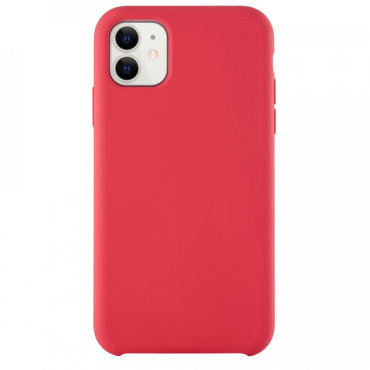 Чехол защитный uBear Touch Case для iPhone 11 soft-touch силикон красный