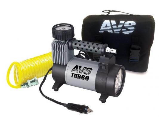 Компрессор автомобильный Turbo AVS KS 450 L 250Вт 12В 14А 45л/мин 10Атм