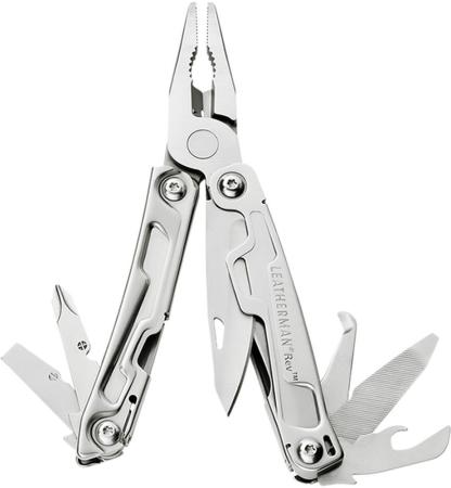 Мультитул Leatherman Rev 14 функций нержавеющая сталь серебристый 832136