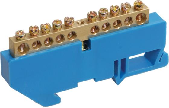 Iek YNN10-69-12D-K07 Шина N "ноль" на DIN-изол ШНИ-6х9-12-Д-С ИЭК