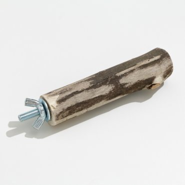 Жердочка для птиц, d - 4 см, 11 см No brand
