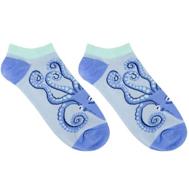 Носки Kawaii Factory осьминог разноцветные 41-43
