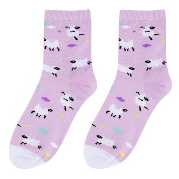 Носки Kawaii Factory Овцы разноцветные 35-39