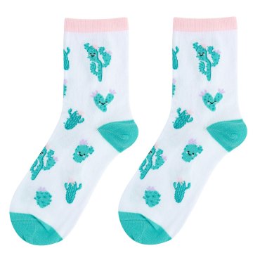 Носки Kawaii Factory кактусы разноцветные 35-39