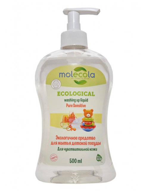 Средство для мытья детской посуды Molecola 500ml 9011