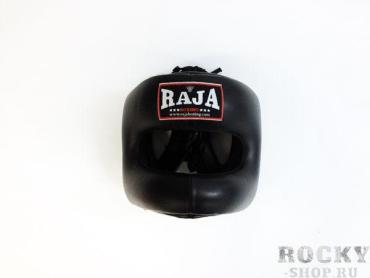 Боксёрский шлем с бампером Raja Boxing Black, Размер XL, черный Raja