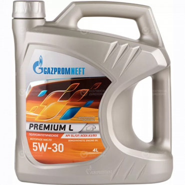 Моторное масло для автомобиля Газпромнефть Premium L 5w30 4л