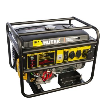 Бензиновый генератор Huter DY8000LX, 73 кг.