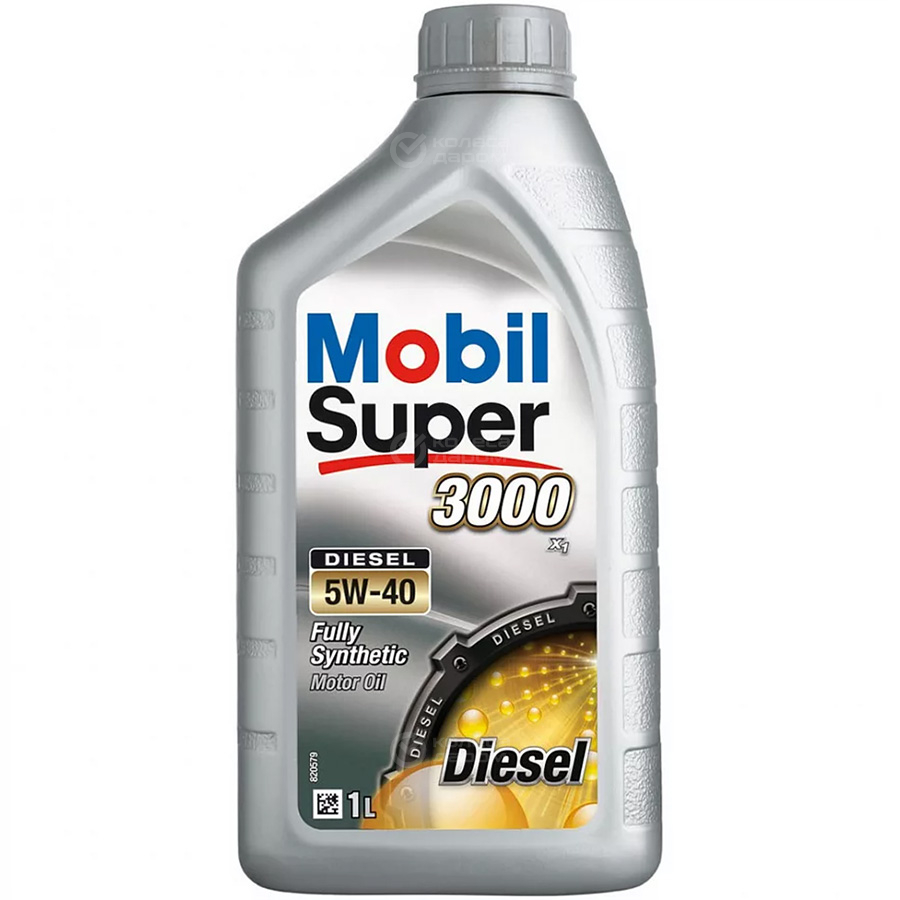 Моторное масло для автомобиля Mobil Super 3000 X1 Diesel 5W40 1л