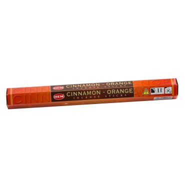 Ароматические палочки Корица Апельсин (Cinnamon Orange), HEM, 20 шт., (шестигранник)