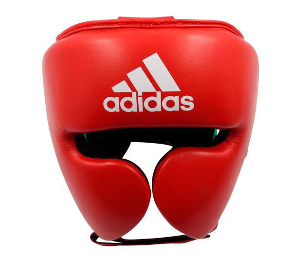 Шлем боксерский AdiStar Pro Headgear красно-зеленый Adidas
