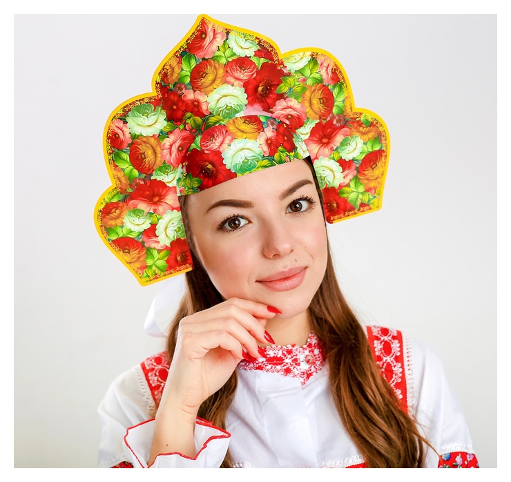 Кокошник с козырьком12