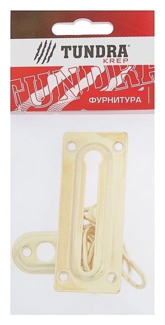 Цепочка дверная Tundra Krep, цвет золото, 1 шт