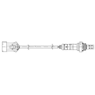 Датчик кислорода для автомобилей Peugeot/Citroen 308 (07-)/408 (12-)/C4 (11-) 1.6i после катализатора StartVolt