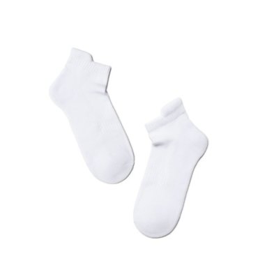 Носки жен. х/б E ACTIVE 15С-75СПЕ (короткие, махр.стопа) р.25 078 белый