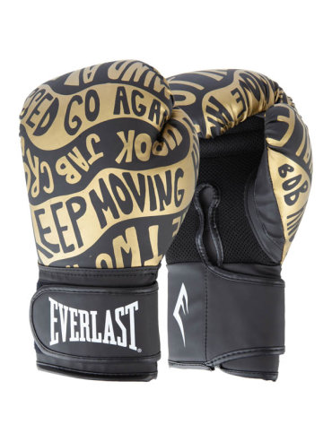 Перчатки тренировочные 10oz Everlast Spark P00002794 черныйзолотой