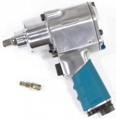 Гайковёрт пневматический ударный G1260,1/2",Twin Hammer, 813Нм, 7000 об/мин // Gross