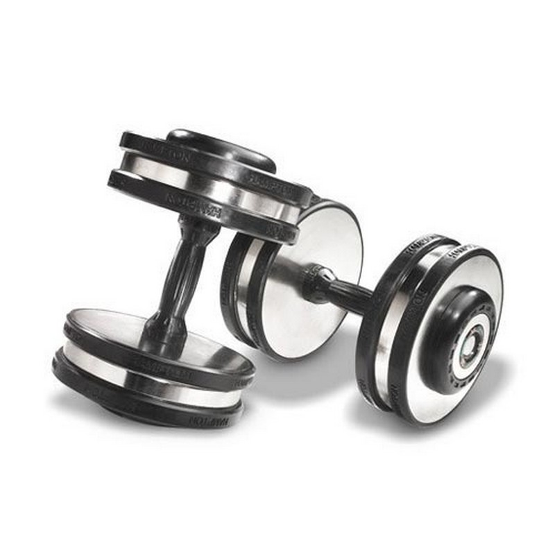 Гантели фиксированные 35 кг Hampton Eclipse пара CP-KECL-35