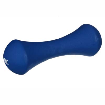 SILAPRO Гантель в форме кости 4кг (+-100гр) , металл, неопреновое покрытие