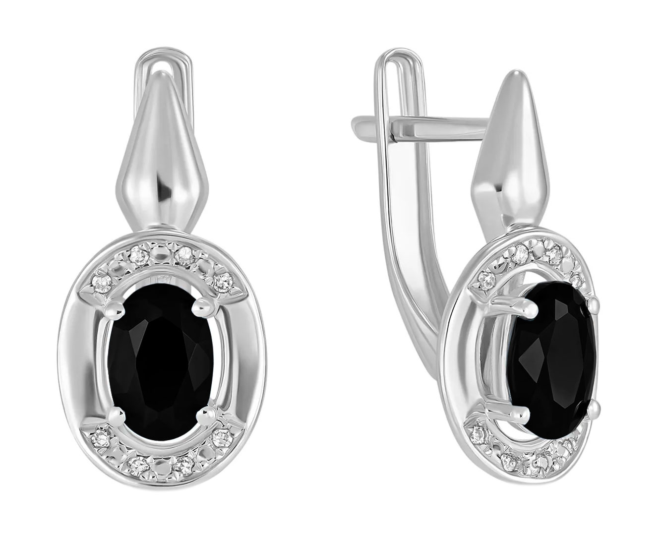 Серьги MIUZ Diamonds E755-68994E001-R17-W