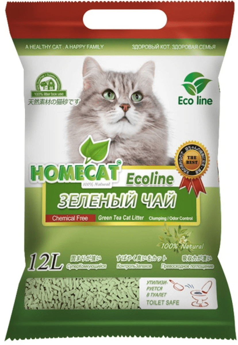 Homecat наполнитель комкующийся наполнитель