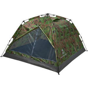 Палатка Jungle Camp Easy Tent Camo 2, зеленый/серый