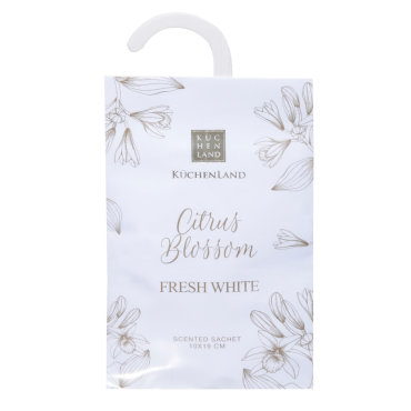 Kuchenland Саше ароматическое, 10х19 см, Citrus Blossom, Fresh white