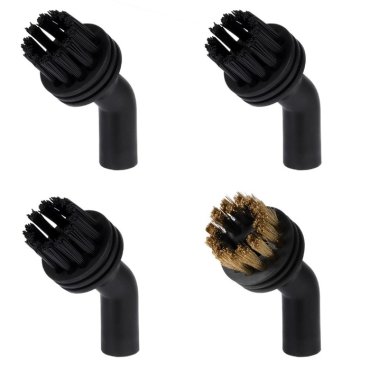 Набор аксессуаров для пароочистителя Bort Round brush SET BDR-1200/2700-R (3+1) Mix, 4 шт