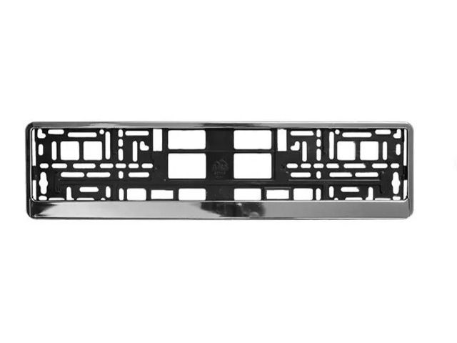 Рамка номерного знака Главдор GL-619 Silver 53384