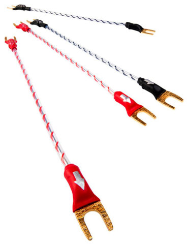 Комплект проводов для подключения автоакустики Nordost Norse BiWire Jumpers Spade-Spade