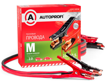 Провода пусковые Autoprofi 2.5м 230А AP/BC - 2000 M