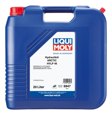 6947 LiquiMoly Мин,гидр,масло Hydraulikoil Arctic HVLP 46 (20л)