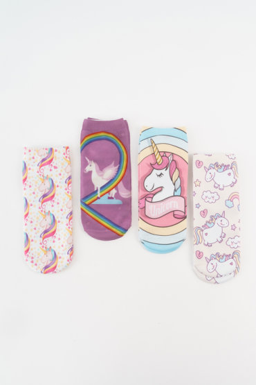 Носки женские Kawaii Factory KW009-000472 разноцветные 36-38
