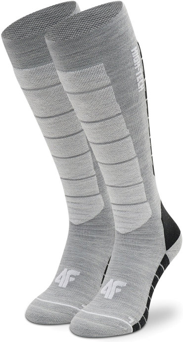Носки женские 4F Women'S Ski Socks серые 35-38