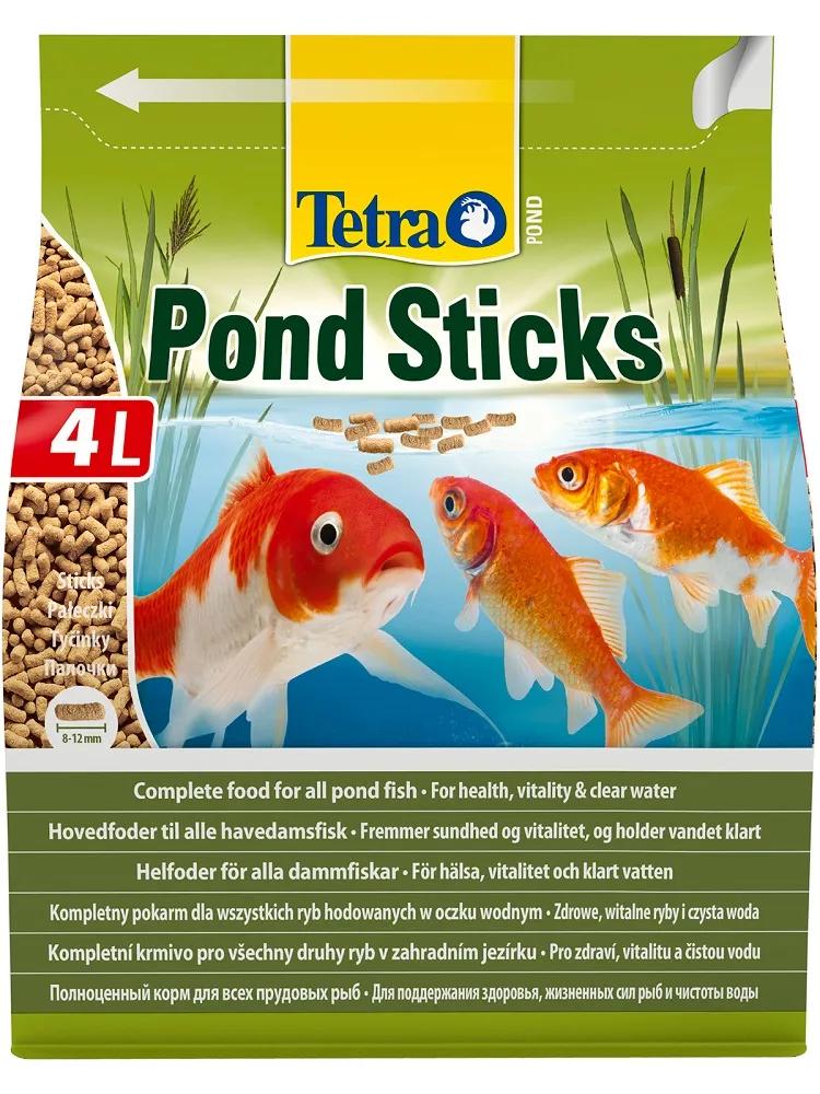 Корм Tetra Pond Sticks для прудовых рыб, в палочках, 4л