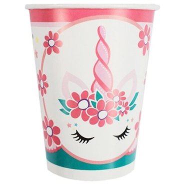 Стаканы бумажные ПатиБум Единорог Pink&Tiffany, 200мл, 6шт. ( Артикул 303759 )