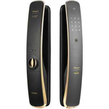 Электронный биометрический дверной замок Kaadas x Lamborghini K13W (Gold)