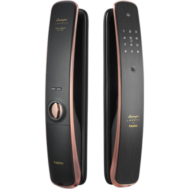 Электронный биометрический дверной замок Kaadas x Lamborghini K13W (Copper)