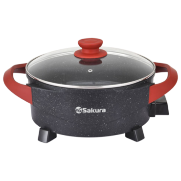 Электросковорода Sakura SA-7715BR Master Chef 30*10см