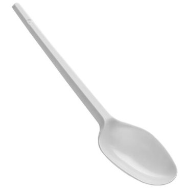 Ложки одноразовые столовые OfficeClean, набор 100 шт, эконом, ПС, белые, 16,5см (245851)